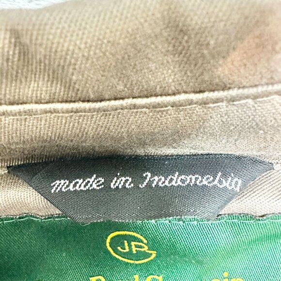 Jean-Paul Germain Elements Trench Coat Mens 56R Beige Lined Water Repellent - Picture 10 of 11